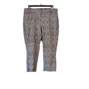💸 5 for $25 Lane Bryant Woman Blue White Capri Pants